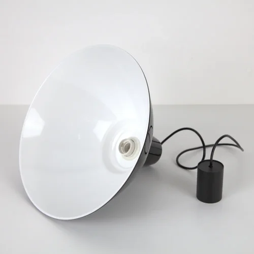 Светильник подвесной Beacon 37 LH032046 LightHall чёрный на 1 лампу, основание чёрное в стиле лофт фото 4