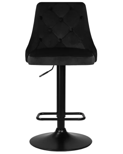 Стул барный набор 2 шт. SET-2 5021_BlackBase-LM JOSEPH BLACK, цвет сиденья черный велюр (MJ9-101), цвет основания черный Dobrin, /велюр, ножки/металл/чёрный, размеры - 890*1100***480*540 фото 6 Стул барный набор 2 шт. SET-2 5021_BlackBase-LM JOSEPH BLACK, цвет сиденья черный велюр (MJ9-101), цвет основания черный Dobrin, /велюр, ножки/металл/чёрный, размеры - 890*1100***480*540 фото 6