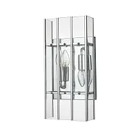Бра Tivoli VL5073W22 Vele Luce прозрачный на 2 лампы, основание хром в стиле современный 