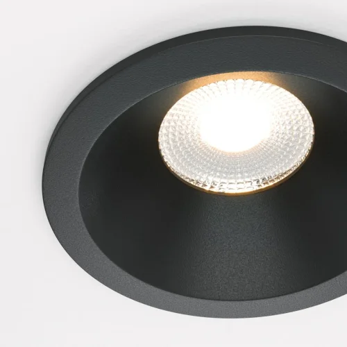 Светильник точечный LED Zoom DL034-L12W3K-D-B Maytoni чёрный 1 лампа, основание чёрное в стиле современный  фото 3