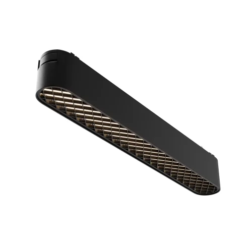 Трековый светильник LED Magnetic track system Radity TR084-1-12W4K-B Maytoni чёрный для шинопроводов серии Magnetic track system Radity чёрный