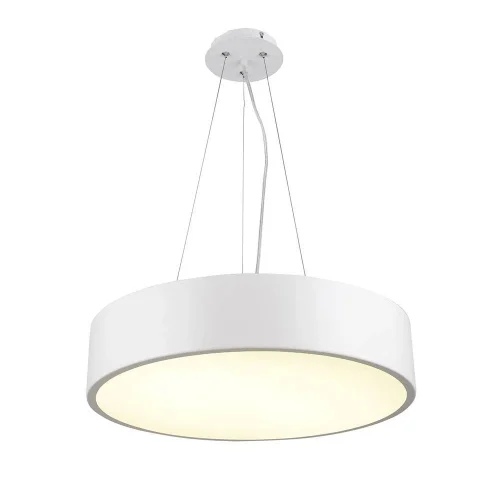 Светильник подвесной LED Cumbuco 6151+5515 Mantra белый 1 лампа, основание белое в стиле современный 