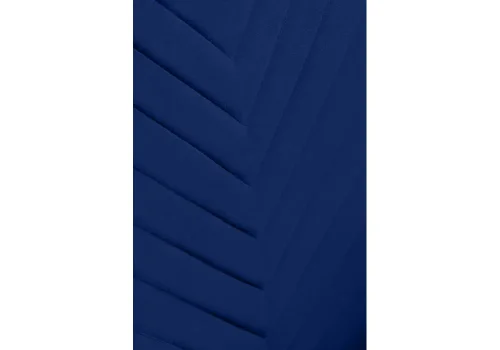 Стул на металлокаркасе Лулла темно-синий / черный  504190 Woodville, синий/велюр, ножки/металл/чёрный, размеры - ****450*580 фото 6