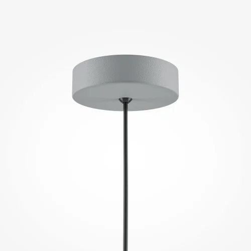 Светильник подвесной Basic colors MOD168PL-01GR Maytoni серый 1 лампа, основание серое в стиле современный  фото 5