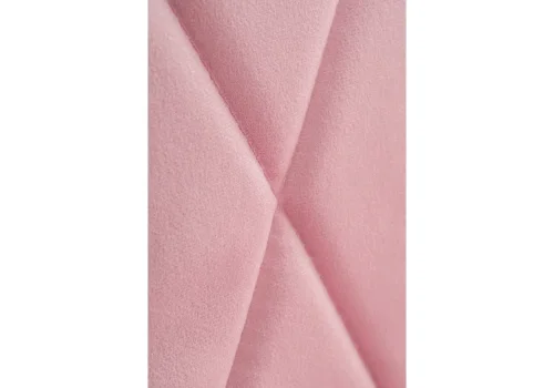 Стул на металлокаркасе Персея velutto 37 / белый 499999 Woodville, розовый/велюр, ножки/металл/белый, размеры - ****450*530 фото 6