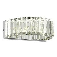 Бра LED Tivoli SL1622.101.01 ST-Luce прозрачный 1 лампа, основание хром в стиле современный 
