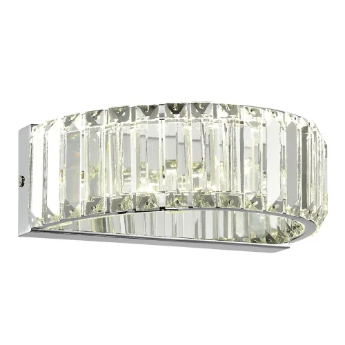 Бра LED Tivoli SL1622.101.01 ST-Luce прозрачный на 1 лампа, основание хром в стиле современный 