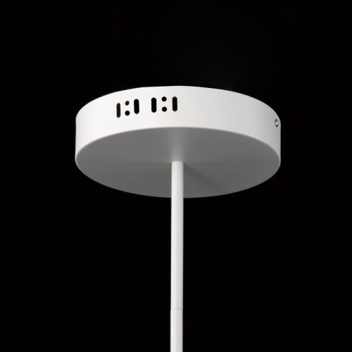 Люстра на штанге LED с пультом Гамбург 605015405 DeMarkt белая на 5 ламп, основание белое в стиле хай-тек с пультом фото 10