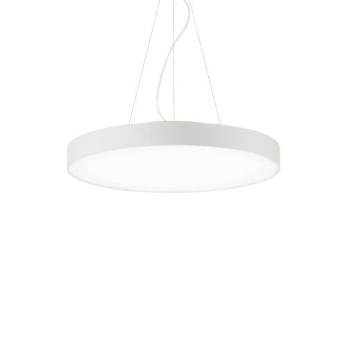Светильник подвесной LED HALO SP D60 4000K Ideal Lux белый на 1 лампу, основание белое в стиле современный минимализм 