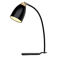 Настольная лампа LOFT4402T-BL LOFT IT чёрная 1 лампа, основание чёрное металл в стиле лофт 