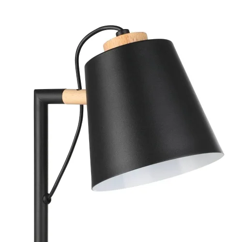 Настольная лампа LED с беспроводной зарядкой Lacey-Qi 900626 Eglo чёрная 1 лампа, основание чёрное металл в стиле современный  фото 5