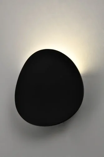 Бра LED Parma V10469-WL Moderli чёрный на 1 лампа, основание чёрное в стиле хай-тек отражённый свет