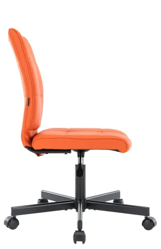 Операторское кресло EP-300 Экокожа Оранжевый EP 300 PU Orange Everprof, оранжевый/экокожа, ножки//, размеры - 840*955***430* фото 2