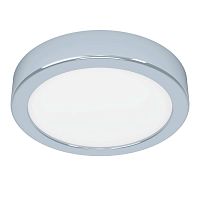 Светильник накладной LED Fueva 5 900639 Eglo белый 1 лампа, основание хром в стиле современный круглый