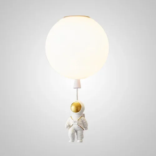 Светильник потолочный MERCURY A D35 Green 208676-23 ImperiumLoft зелёный на 1 лампу, основание белое в стиле современный фото 2