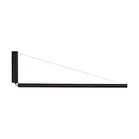 Бра LED Delta 7023/52WL Odeon Light чёрный на 1 лампу, основание чёрное в стиле минимализм отражённый свет