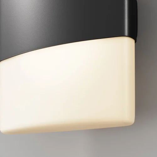 Настенный светильник LED Rom O442WL-L12GF3K Maytoni уличный IP54 графит 1 лампа, плафон белый в стиле современный LED фото 6