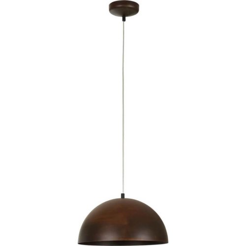 Светильник подвесной Hemisphere Rust 6367-NW Nowodvorski коричневый 1 лампа, основание коричневое в стиле лофт 
