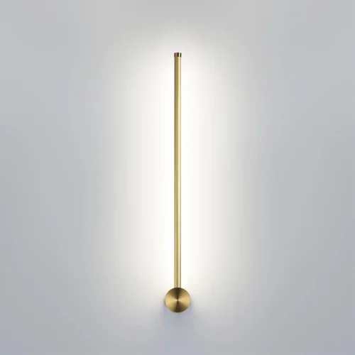 Бра LED Fillini 4335/12WGP Odeon Light золотой на 1 лампу, основание золотое в стиле современный хай-тек минимализм отражённый свет фото 4