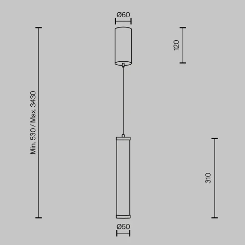 Светильник подвесной LED Yora MOD464PL-L8BSK Maytoni белый на 1 лампу, основание латунь в стиле современный фото 3 Светильник подвесной LED Yora MOD464PL-L8BSK Maytoni белый на 1 лампу, основание латунь в стиле современный фото 3