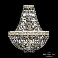 Бра 19282B/H1/35IV GW Bohemia Ivele Crystal прозрачный 4 лампы, основание золотое в стиле классический sp