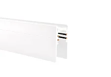 Шинопровод магнитный накладной 3м Space CLT 0.113 01 L3000 WH Crystal Lux белый в стиле современный для светильников серии Space магнитный накладной шинопровод