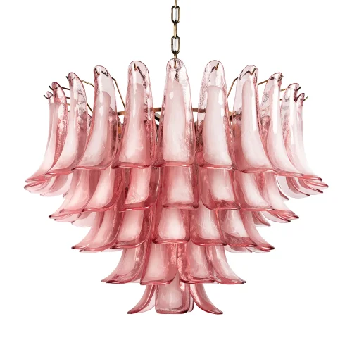 Люстра подвесная Лилу / Lilou 10600/800 Pink LOFT IT розовая на 18 ламп, основание бронзовое в стиле фото 5 Люстра подвесная Лилу / Lilou 10600/800 Pink LOFT IT розовая на 18 ламп, основание бронзовое в стиле фото 5