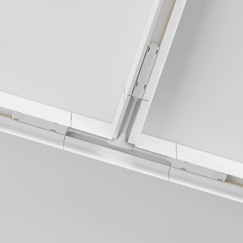Угловый коннектор Т-образный Magnetic track system Gravity TRA010CT-41W Maytoni белый в стиле современный хай-тек для светильников серии Magnetic track system Gravity накладной магнитный gravity магнитная фото 2