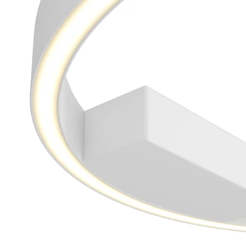Светильник потолочный LED Rim MOD058CL-L25WK Maytoni белый 1 лампа, основание белое в стиле минимализм современный  фото 2