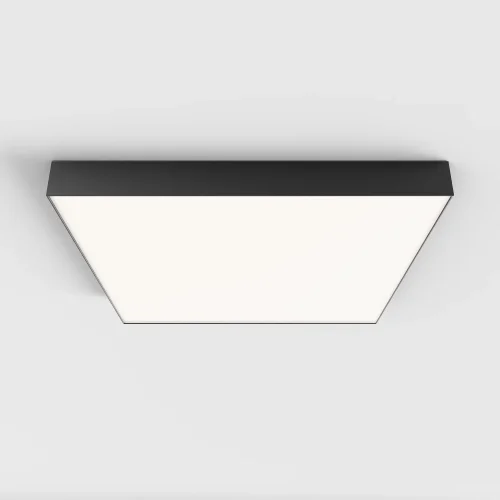 Светильник потолочный LED Zon C032CL-90W4K-SQ-B Maytoni белый на 1 , основание чёрное в стиле современный хай-тек фото 3