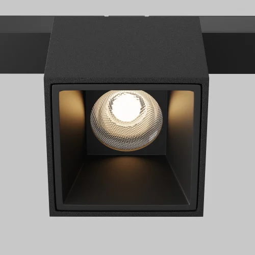 Трековый светильник LED Magnetic track system Exility TR133-2-7W3K-B Maytoni чёрный для шинопроводов серии Magnetic track system Exility чёрный фото 2