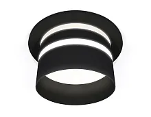 Светильник точечный Techno spot XC6513062 Ambrella light чёрный 1 лампа, основание чёрное в стиле модерн хай-тек круглый