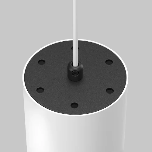 Светильник подвесной LED Vol P100PL-20W3K-W Maytoni белый 1 лампа, основание белое в стиле современный хай-тек трубочки фото 6