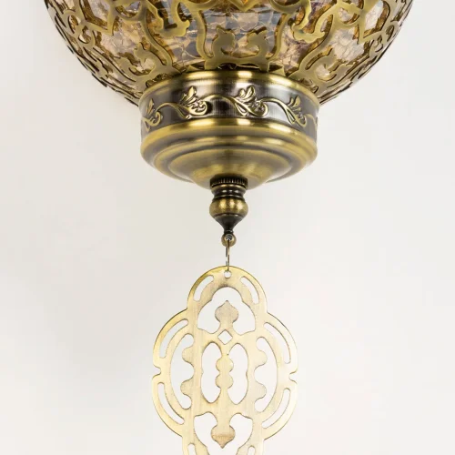 Бра Каир CL419313 Citilux янтарный на 1 лампа, основание бронзовое в стиле восточный  фото 6