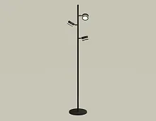 Торшер XB9816200 Ambrella light чёрный на 3 лампы, основание чёрное в стиле современный хай-тек 