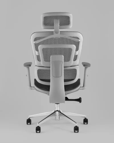 Кресло офисное TopChairs Techno Professional черный УТ000039503 Stool Group, чёрный/текстиль, ножки/металл/хром, размеры - *1270***700*720 фото 4