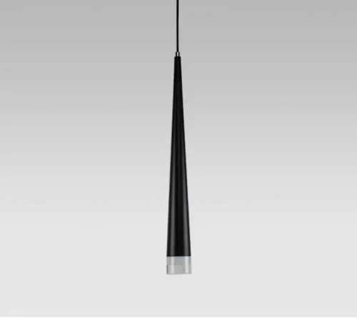 Светильник подвесной LED Capital V2362-PL Moderli чёрный на 1 лампу, основание чёрное в стиле современный фото 5