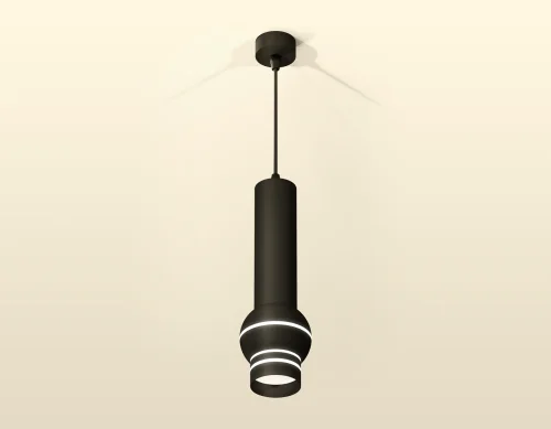Светильник подвесной Techno spot XP11020011 Ambrella light чёрный 1 лампа, основание чёрное в стиле хай-тек современный  фото 2