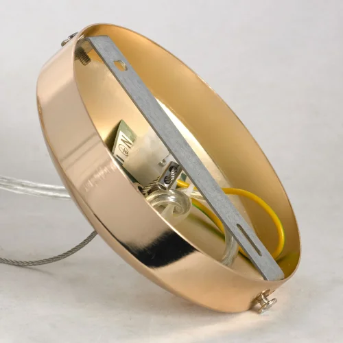 Люстра подвесная Star GRLSP-8334 Lussole без плафона на 9 ламп, основание матовое золото в стиле современный  фото 4