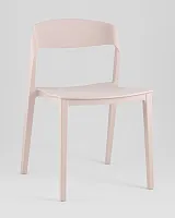 Стул Moris, пластик нежно-розовый УТ000039933 Stool Group, розовый/пластик, ножки/пластик/розовый, размеры - *775****
