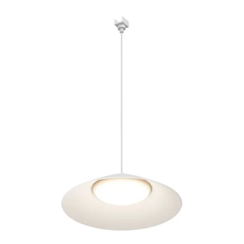 Трековый светильник LED уличный Campana O-TR01-1-P-12WW3K Maytoni белый для шинопроводов серии Campana белый