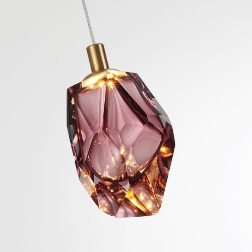 Светильник подвесной LED Gemme 7113/4LC Odeon Light бордовый на 1 лампу, основание бронзовое в стиле современный классический выдувное фото 5 Светильник подвесной LED Gemme 7113/4LC Odeon Light бордовый на 1 лампу, основание бронзовое в стиле современный классический выдувное фото 5