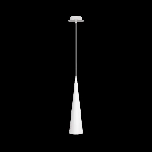 Светильник подвесной Nevill P318-PL-01-W Maytoni белый 1 лампа, основание белое в стиле современный трубочки фото 7