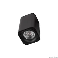 Светильник накладной LED Cup 10329 Black LOFT IT чёрный 1 лампа, основание чёрное в стиле современный хай-тек квадратный