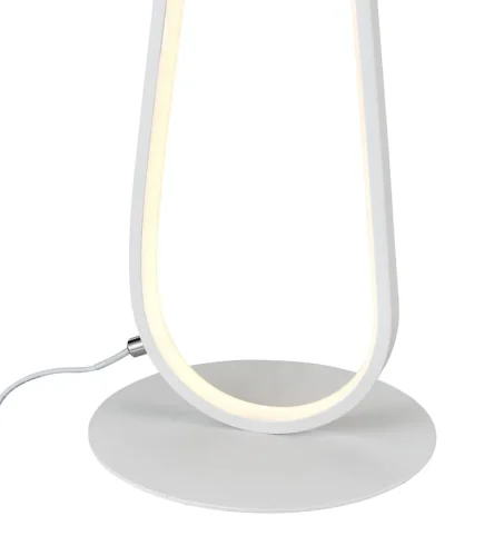 Торшер LED Senso VL7051F01 Vele Luce белый на 1 лампу, основание белое в стиле хай-тек фото 2