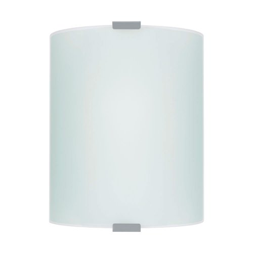 Светильник потолочный GRAFIK 84028 Eglo белый 1 лампа, основание хром серое в стиле современный 