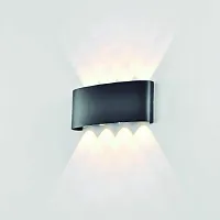 Настенный светильник уличный LED Arcs 7813 Mantra уличный IP54 антрацит серый на 1 лампу, плафон антрацит серый в стиле современный LED