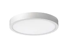 Светильник накладной LED CLT 523C120 WH Crystal Lux белый 1 лампа, основание белое в стиле современный круглый