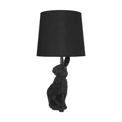 Настольная лампа Раббит (Rabbit) 10190 Black LOFT IT чёрная на 1 лампу, основание чёрное смола в стиле современный животные фото 5 Настольная лампа Раббит (Rabbit) 10190 Black LOFT IT чёрная на 1 лампу, основание чёрное смола в стиле современный животные фото 5