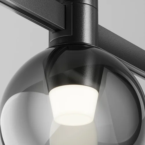 Трековый светильник Bubble Flarity 4000K 3Вт 120° TR148-1-3W4K-B Maytoni прозрачный чёрный для шинопроводов серии Bubble чёрный фото 2